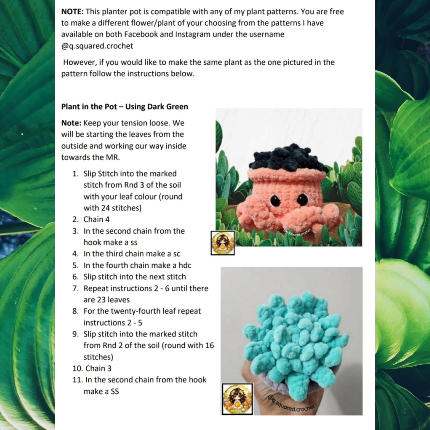 no sew odin the octopus planter pot crochet pattern