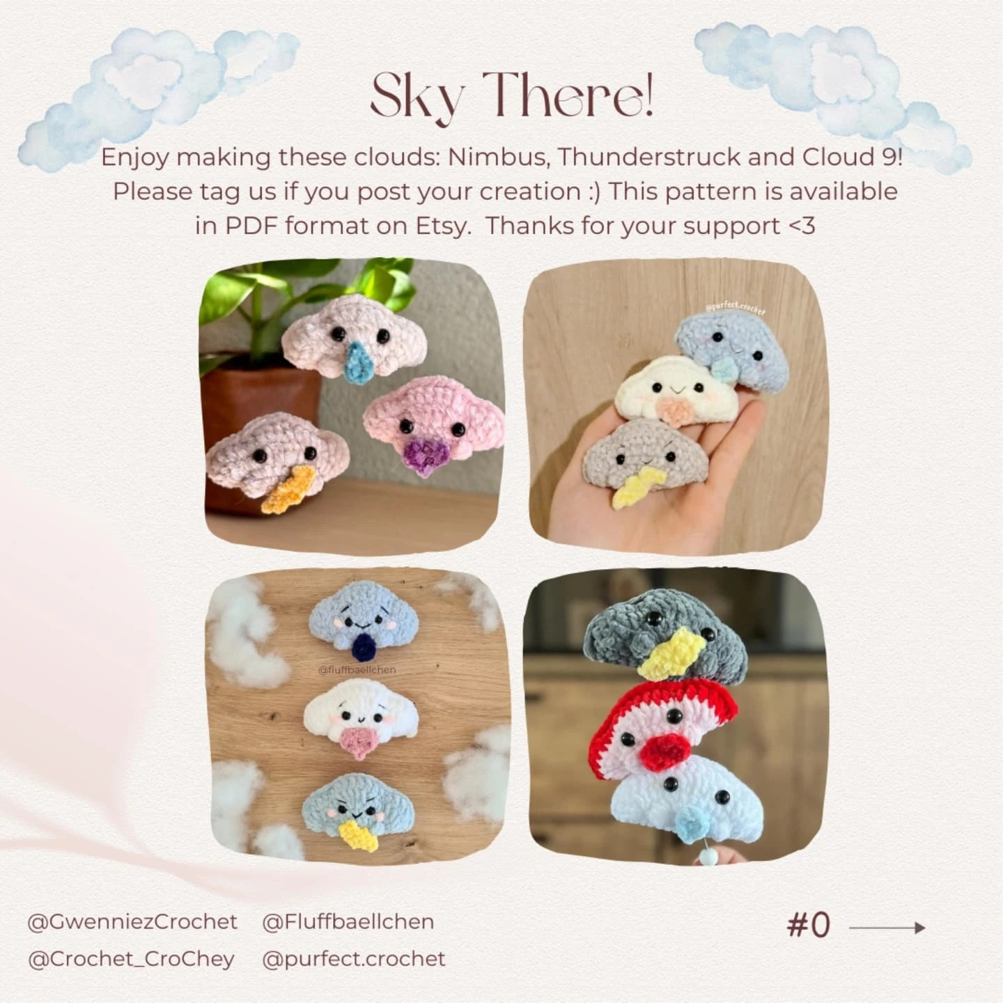 Project Sky FREE Pattern 🌧️🌩️☁️