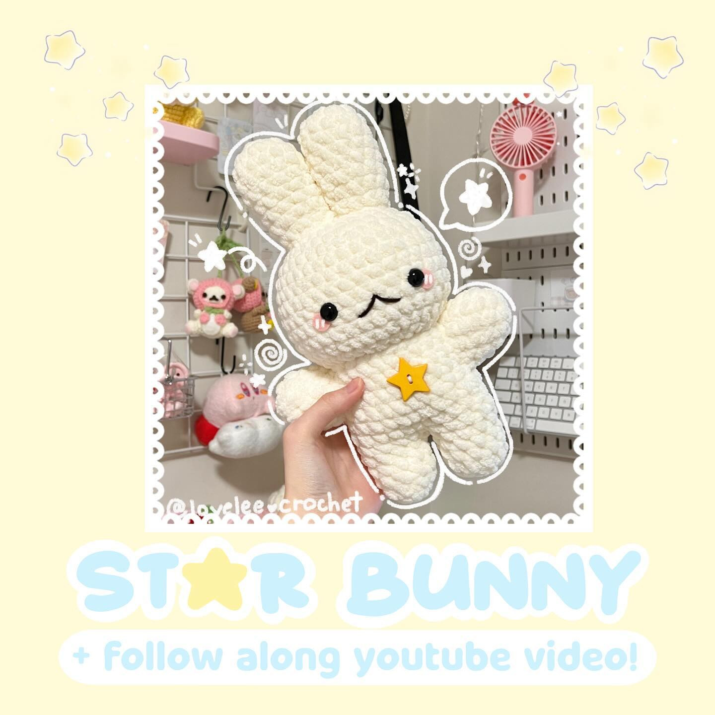 star bunny free pattern