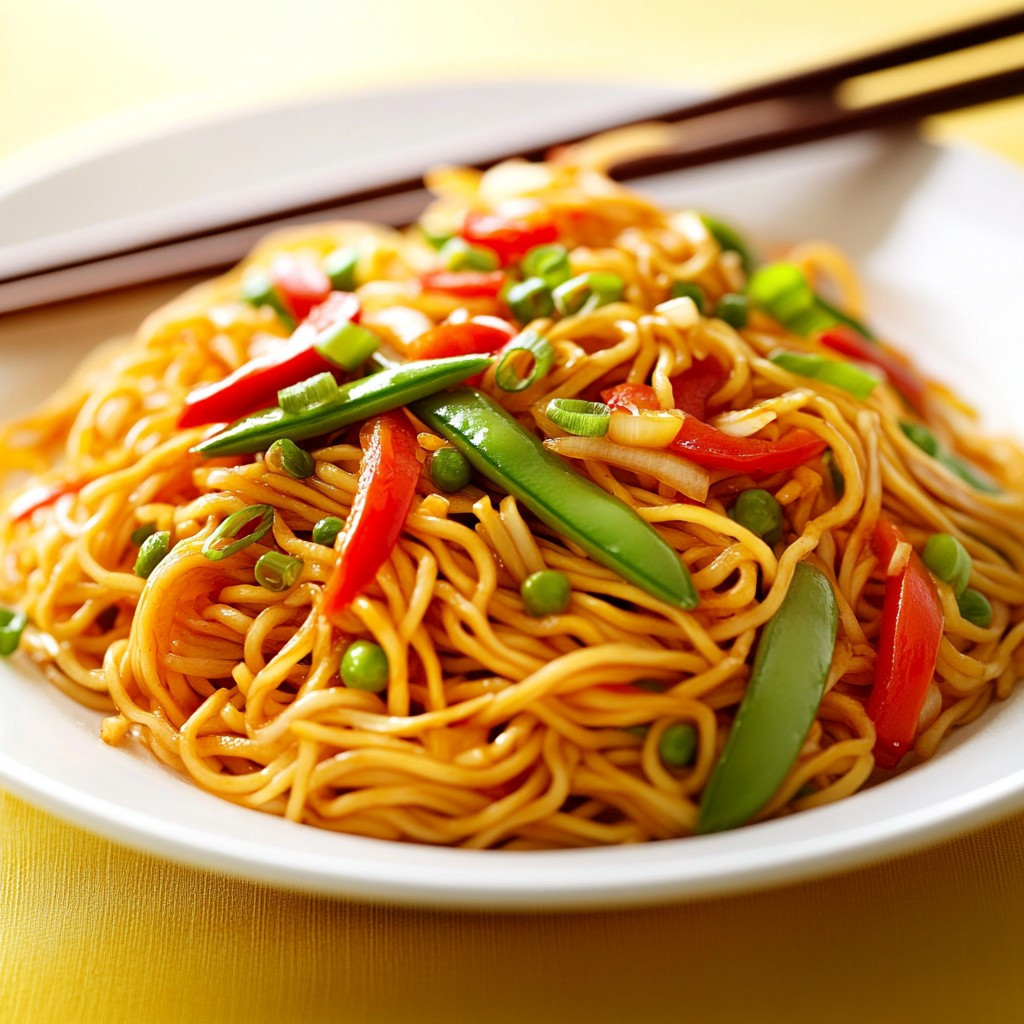 Vegan Singapore Noodles