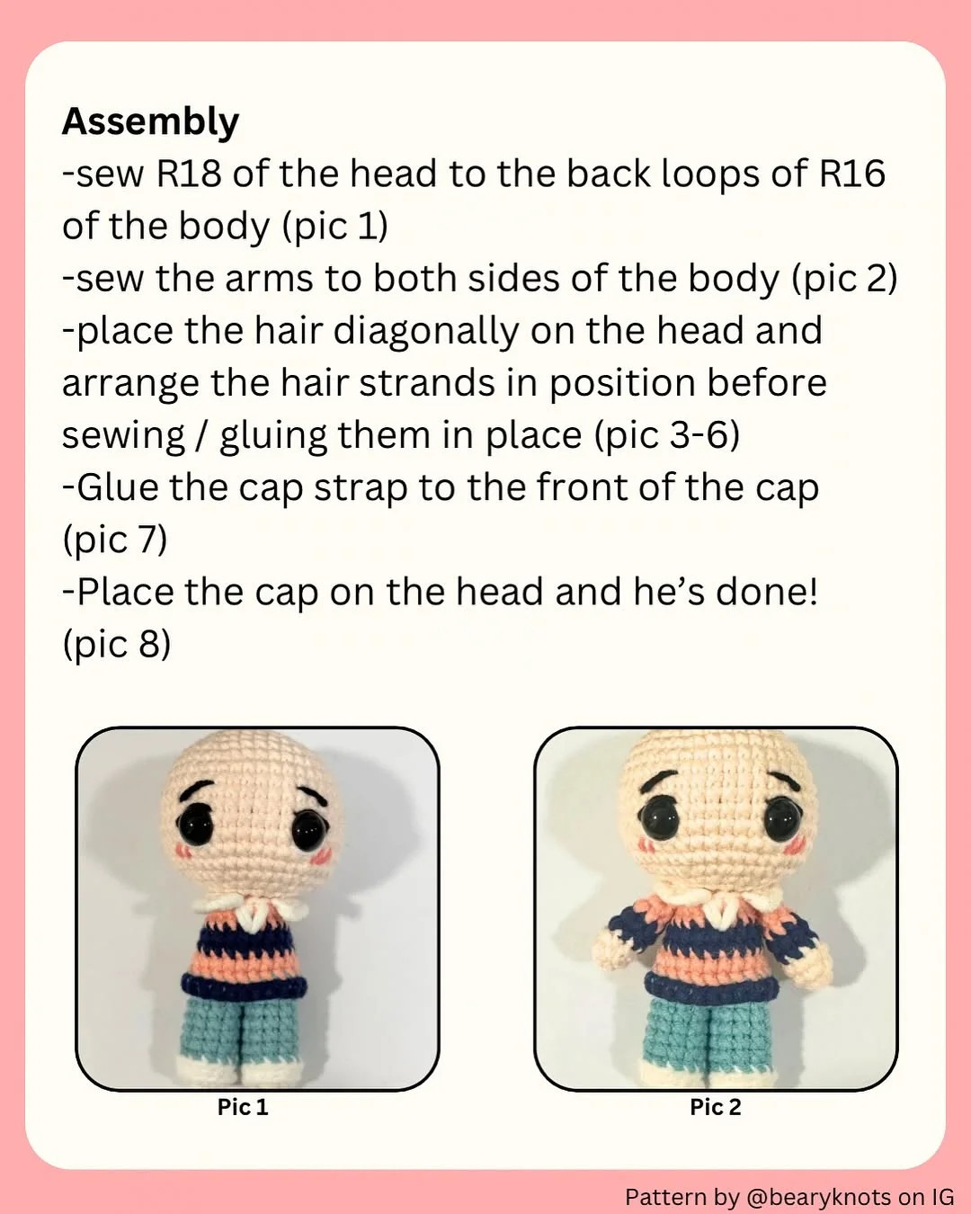 atiny's voyage yeosang free pattern doll