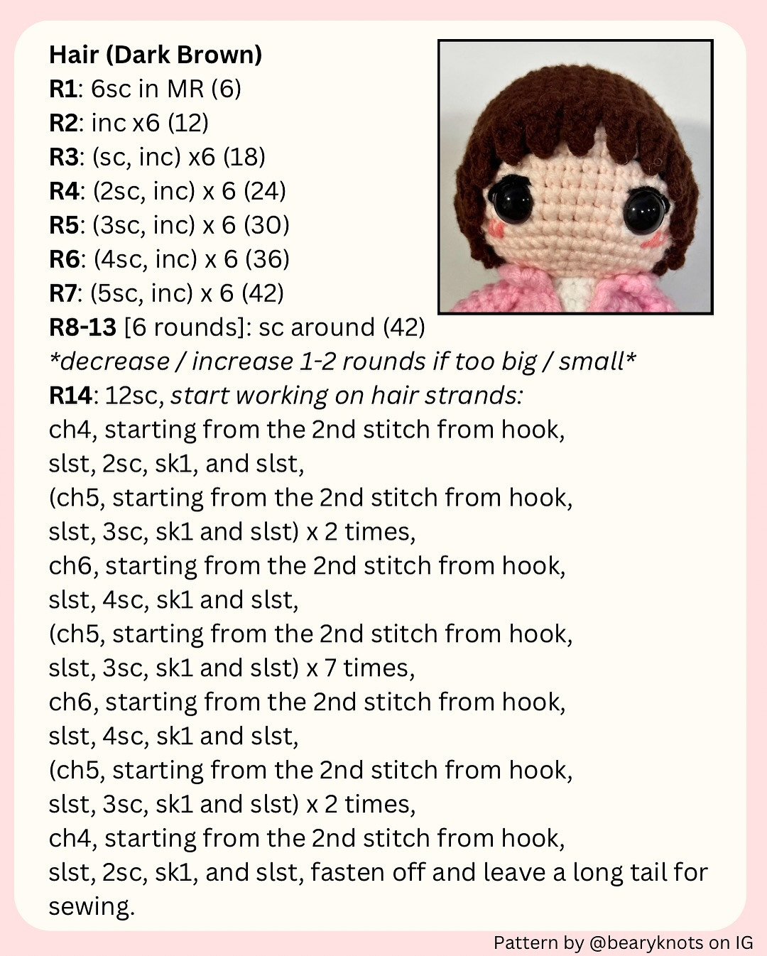 🐶 ATINY’S VOYAGE YUNHO FREE PATTERN 🐶 [SAVE FOR LATER]