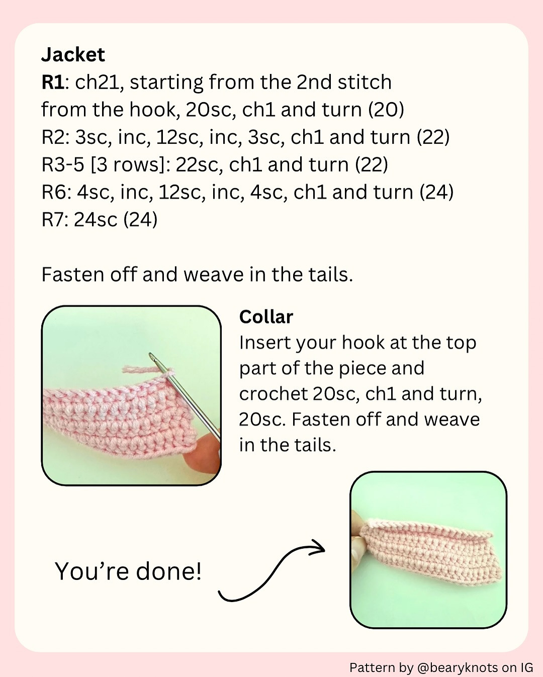 🐶 ATINY’S VOYAGE YUNHO FREE PATTERN 🐶 [SAVE FOR LATER]