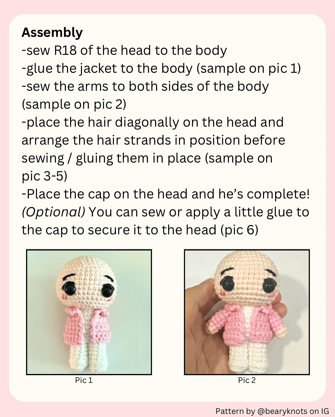 🐶 ATINY’S VOYAGE YUNHO FREE PATTERN 🐶 [SAVE FOR LATER]
