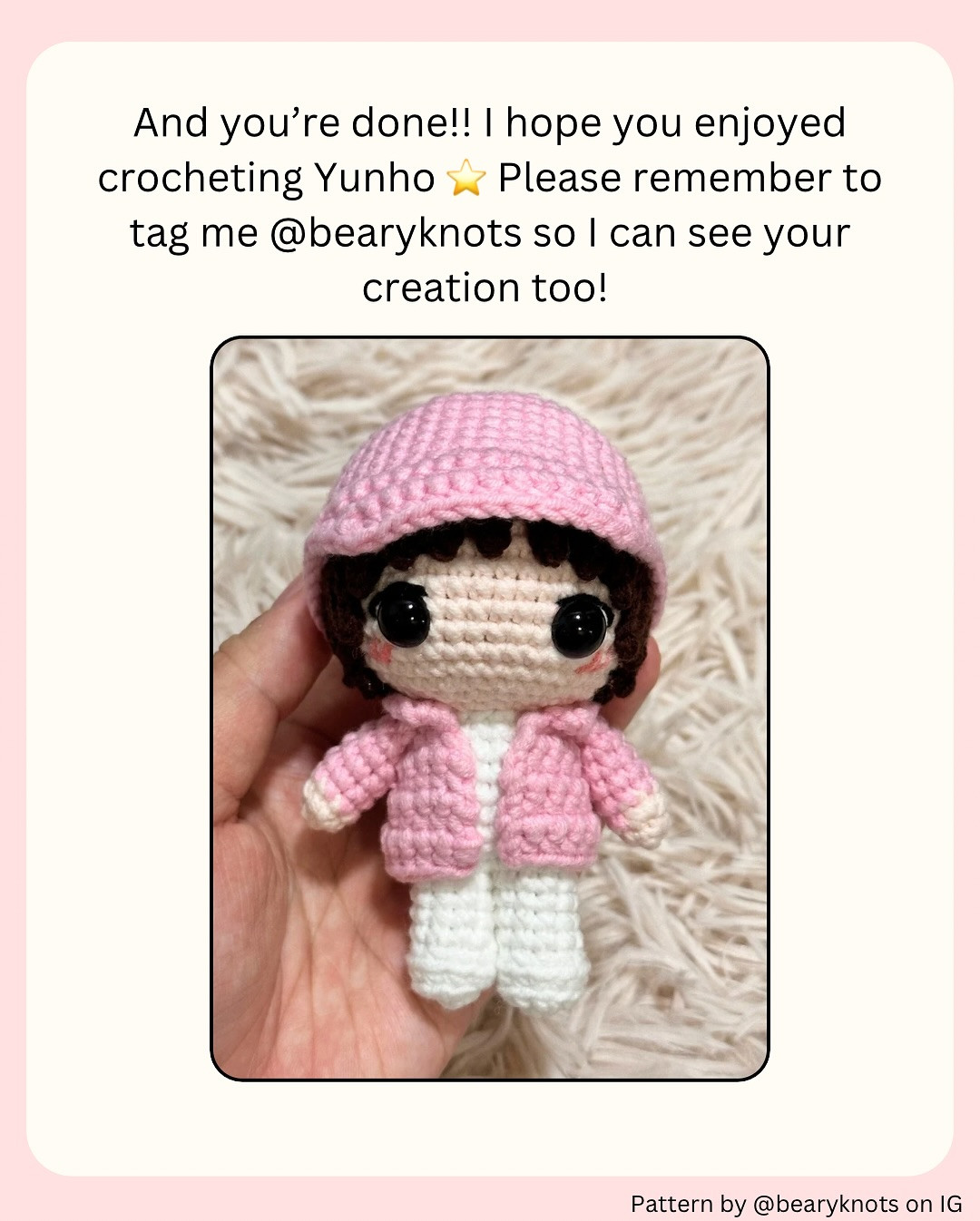 🐶 ATINY’S VOYAGE YUNHO FREE PATTERN 🐶 [SAVE FOR LATER]