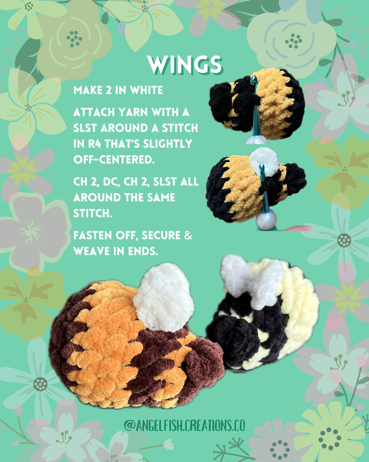 bumble the bee free companion crochet pattern