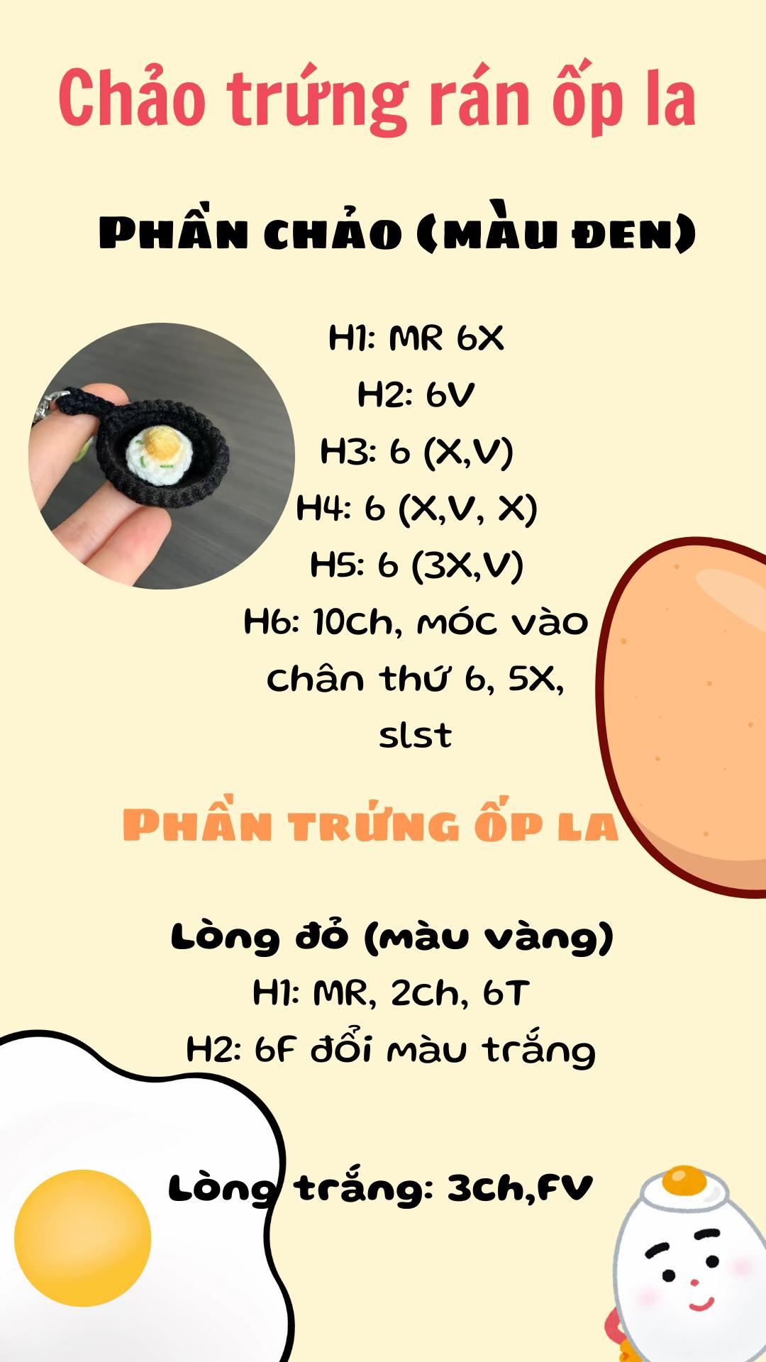 chảo trứng rán ốp la