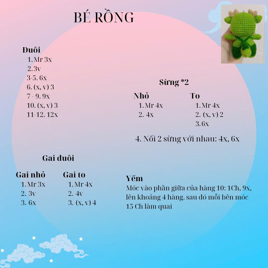 chart len bé rồng