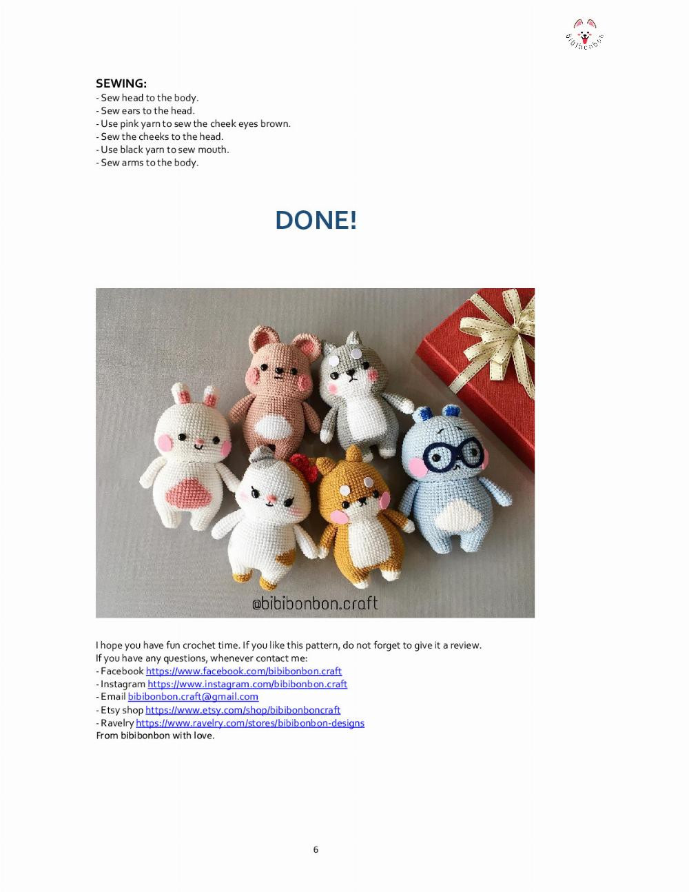 CROCHET PATTERN

ROMY - THE LITTLE MOUSE