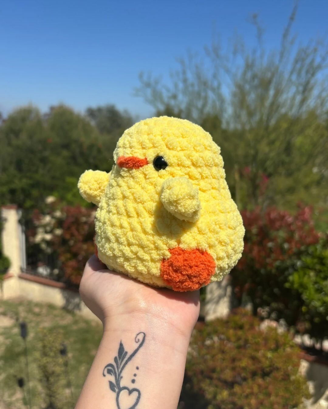 easter chick pattern