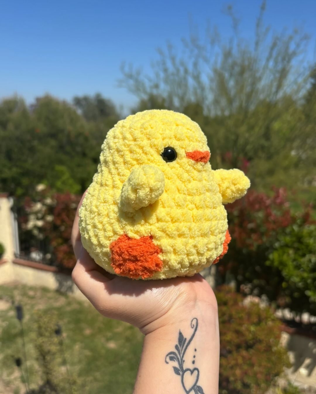 easter chick pattern