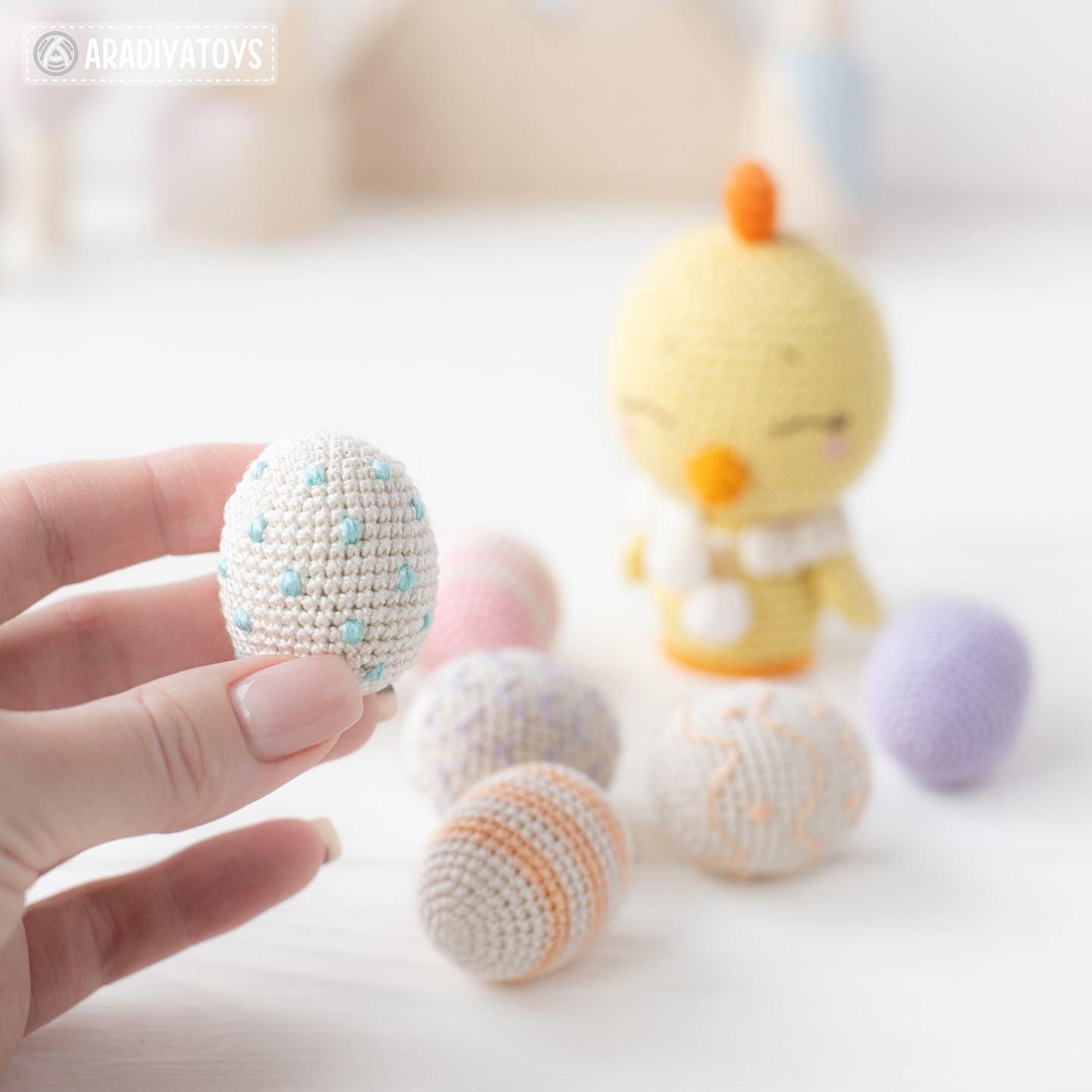 easter egg crochet pattern
