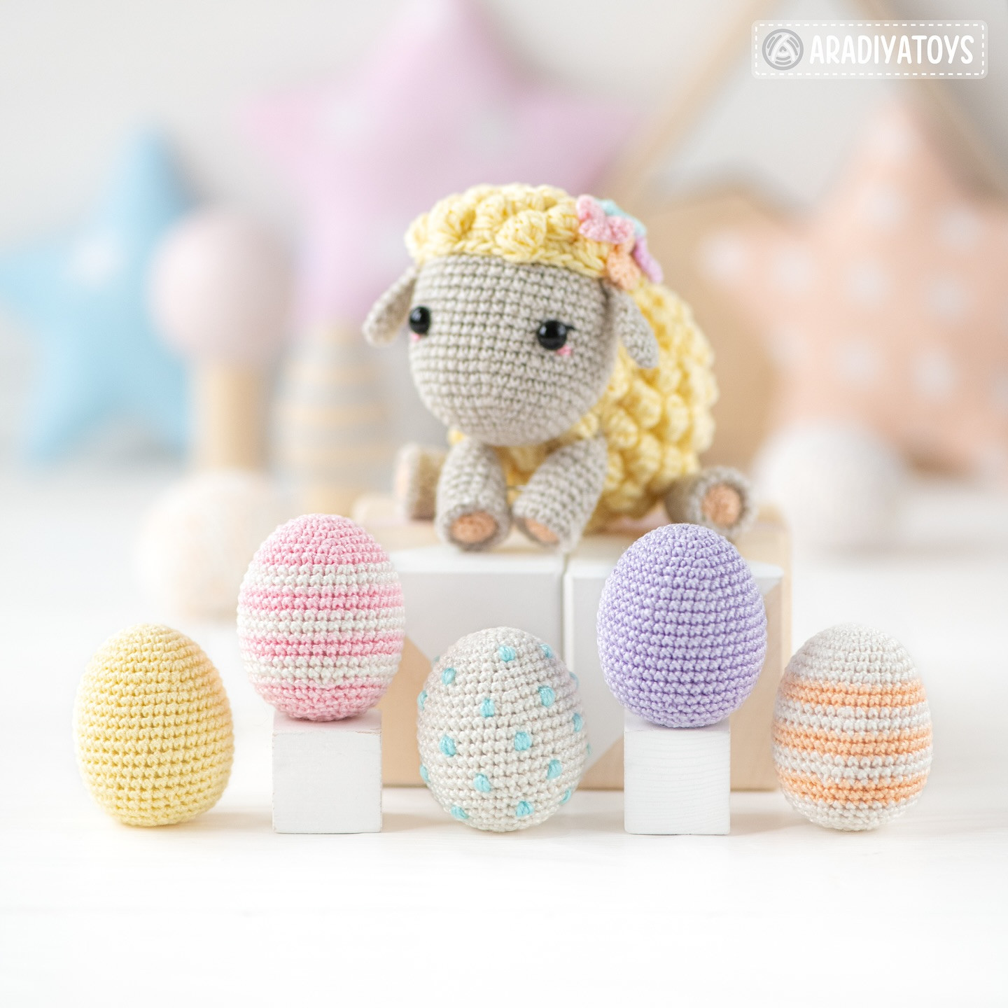easter egg crochet pattern