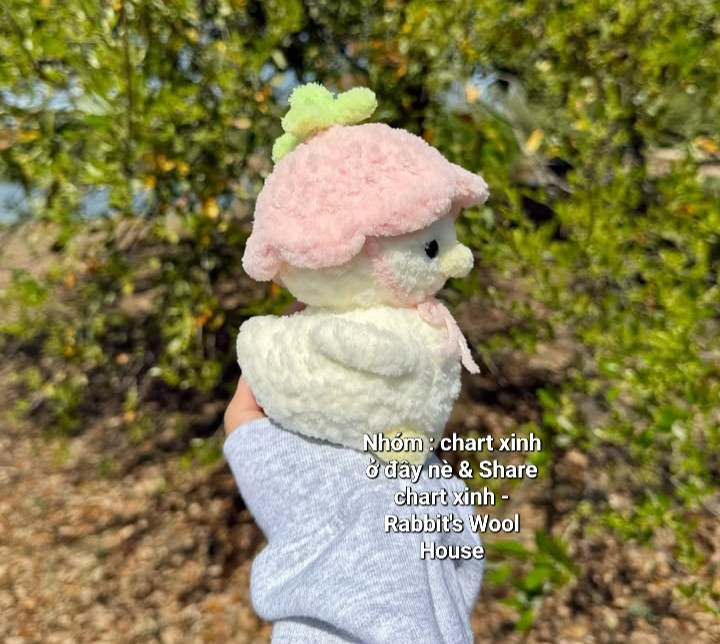 flower duckling crochet pattern