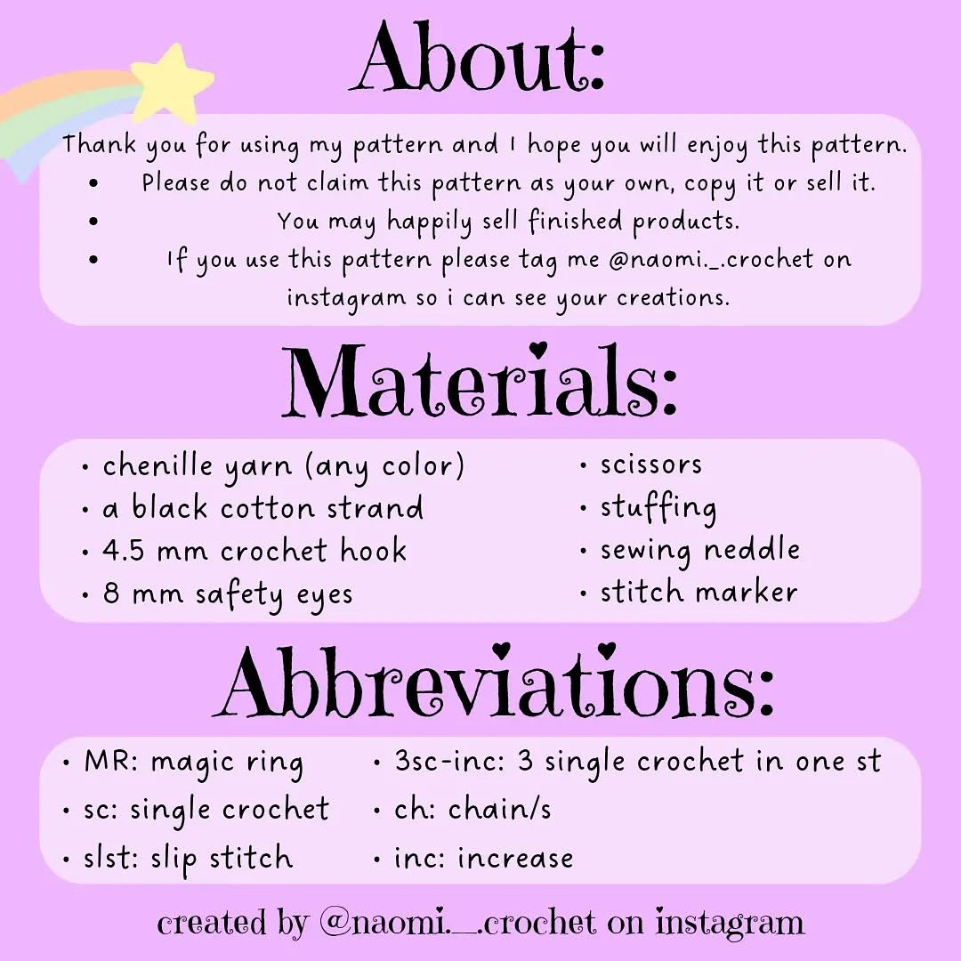 free leggy start pattern