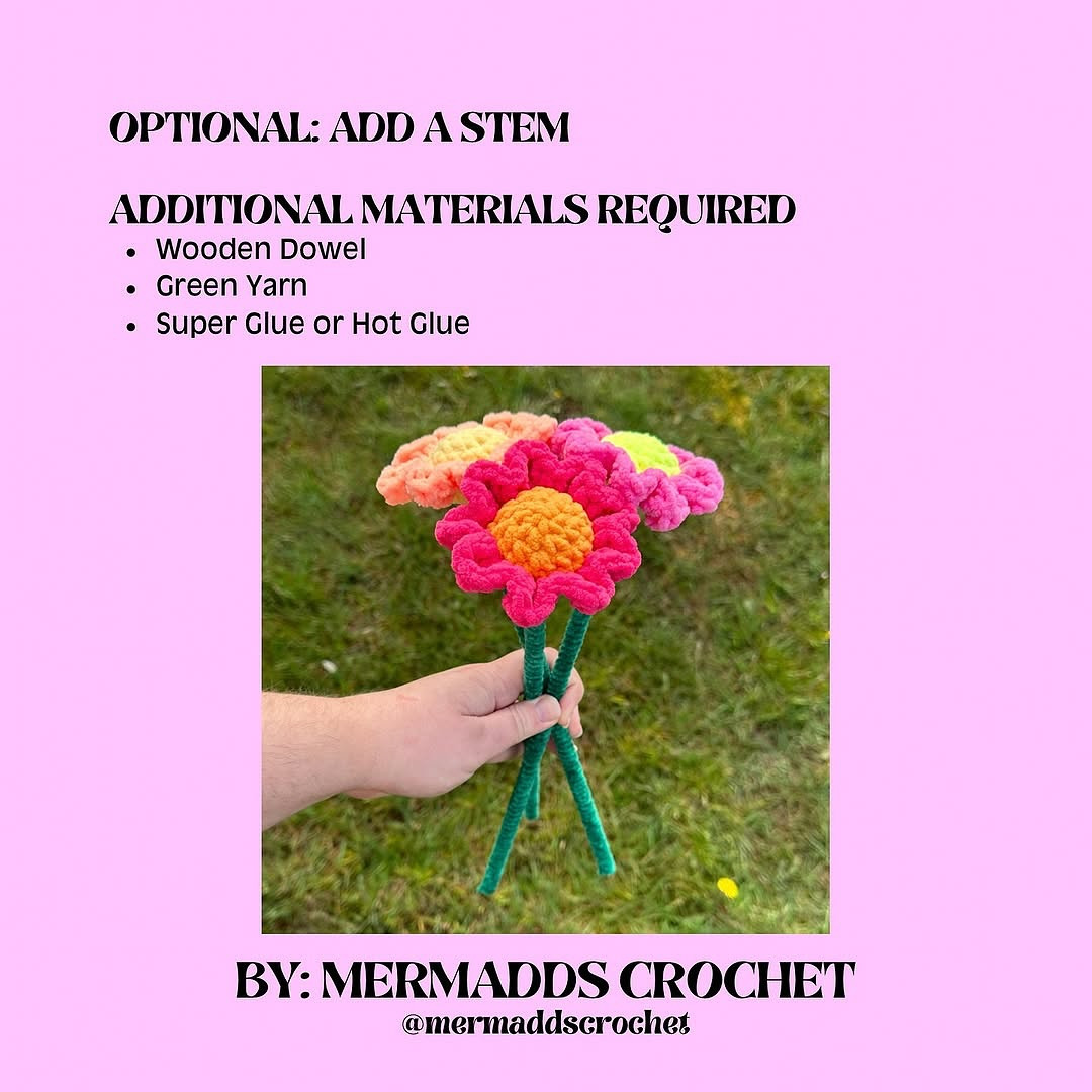 free no sew flower pattern