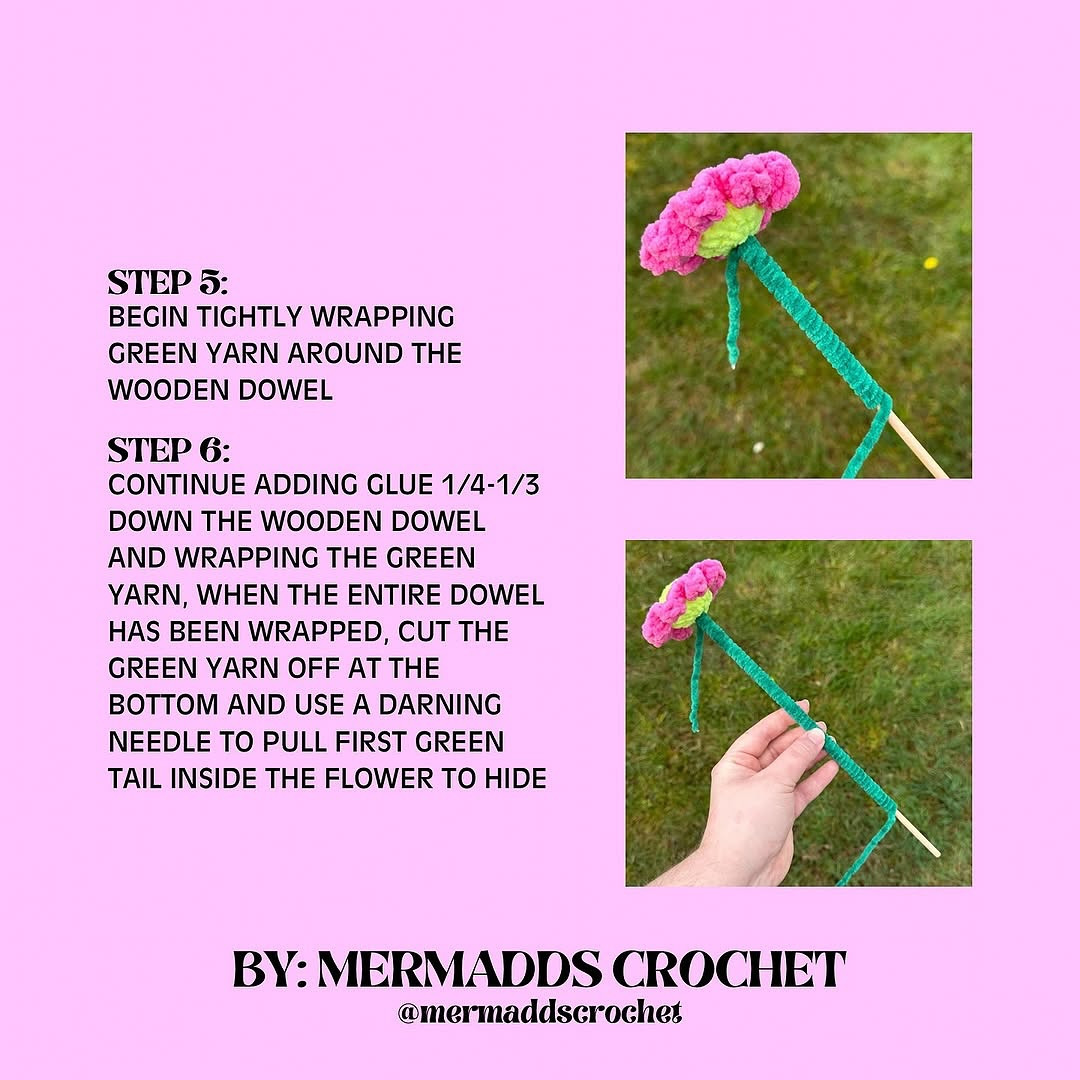free no sew flower pattern