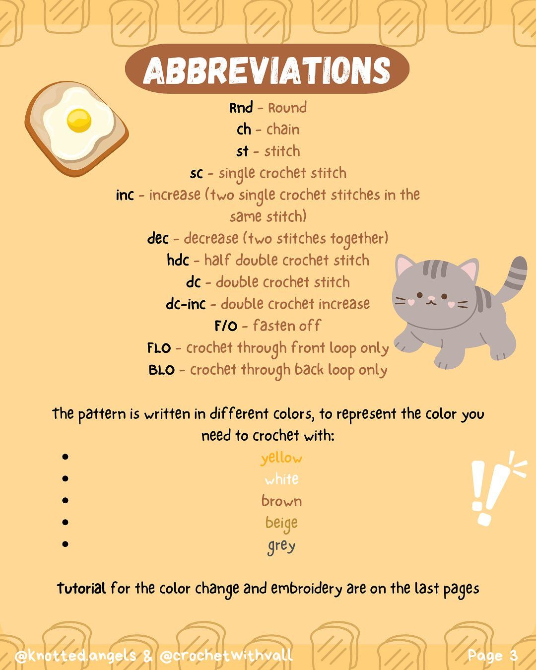 FREE NO-SEW TOASTY THE KITTEN🍞🐈‍⬛
