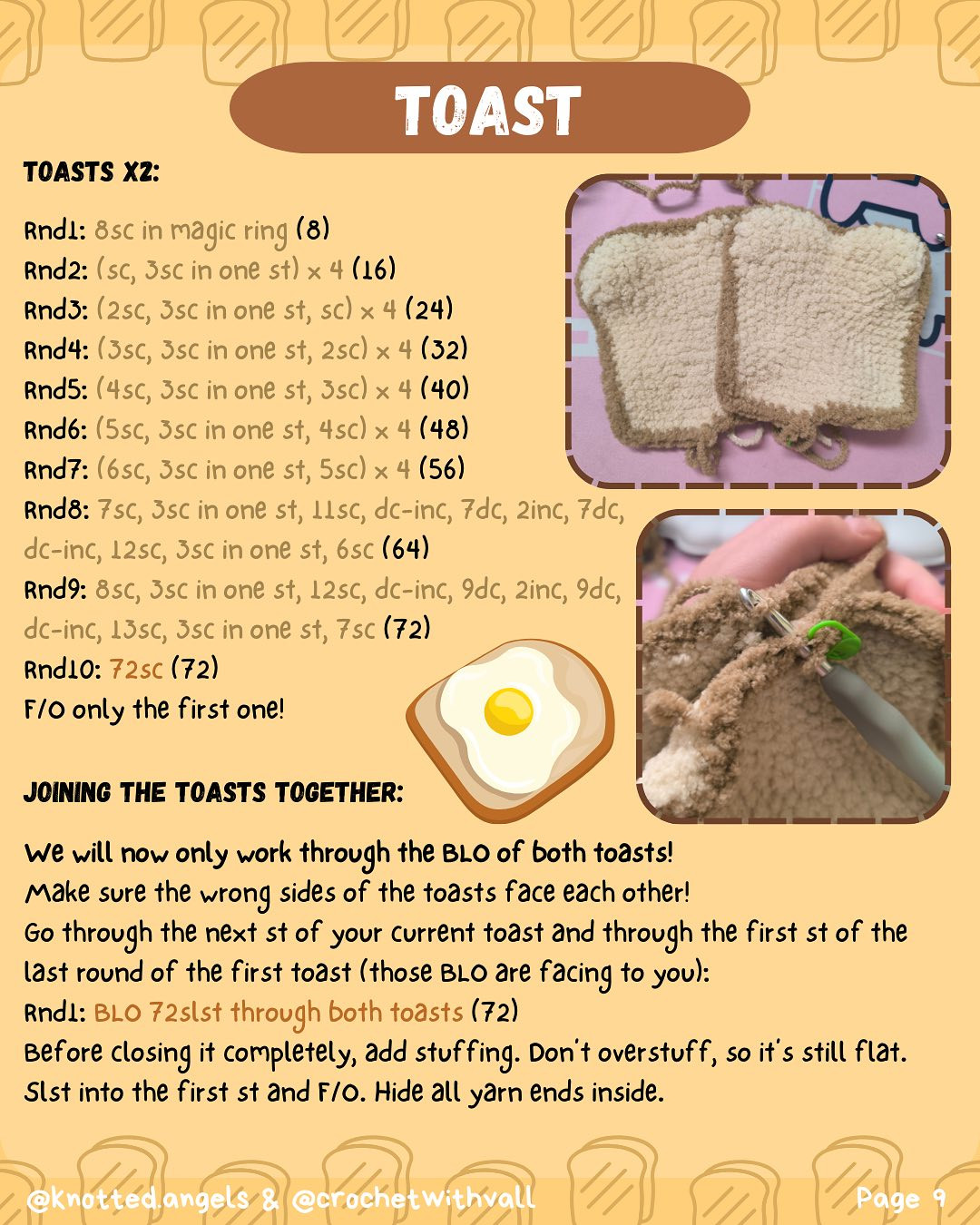 FREE NO-SEW TOASTY THE KITTEN🍞🐈‍⬛