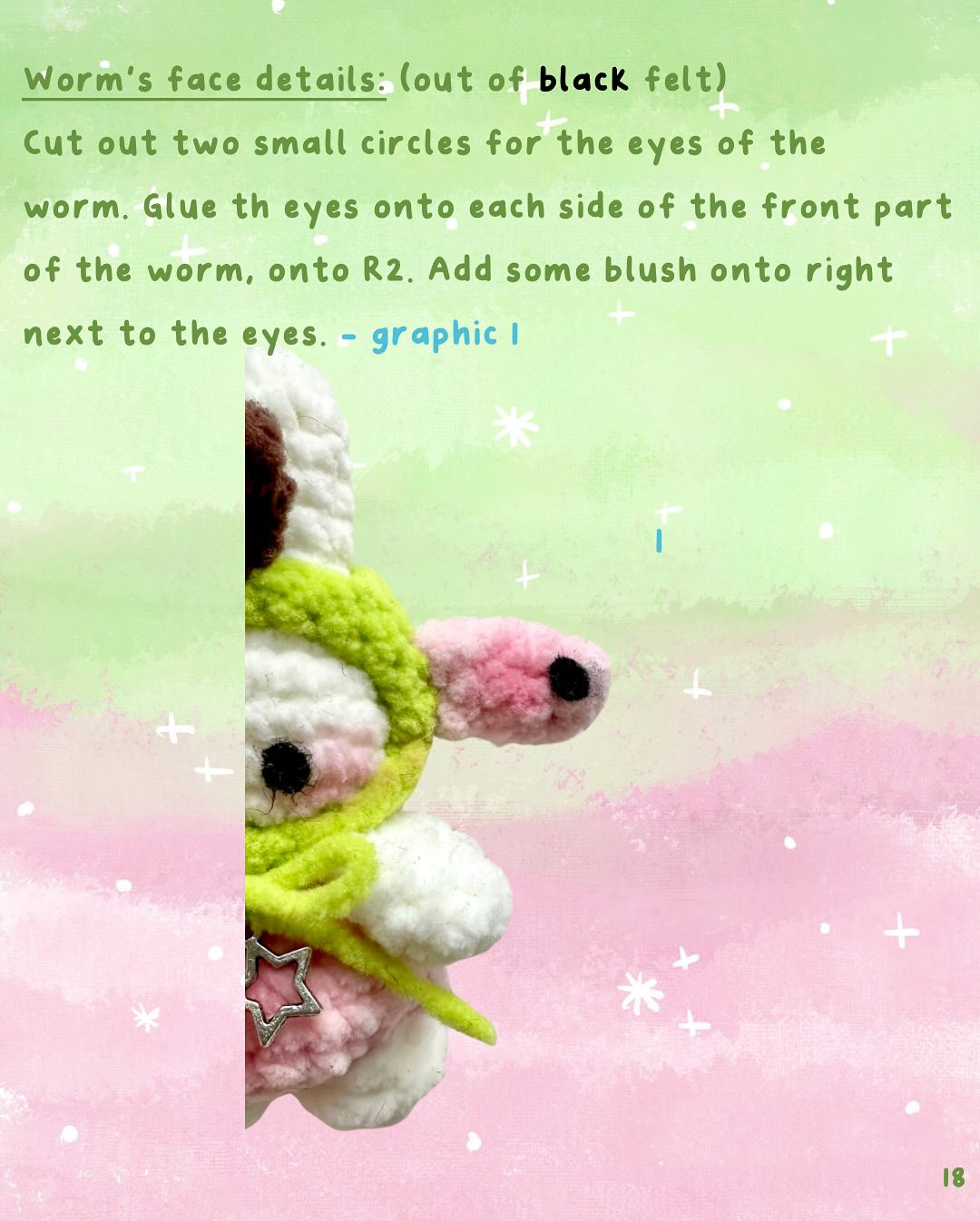 free pattern apple miffy