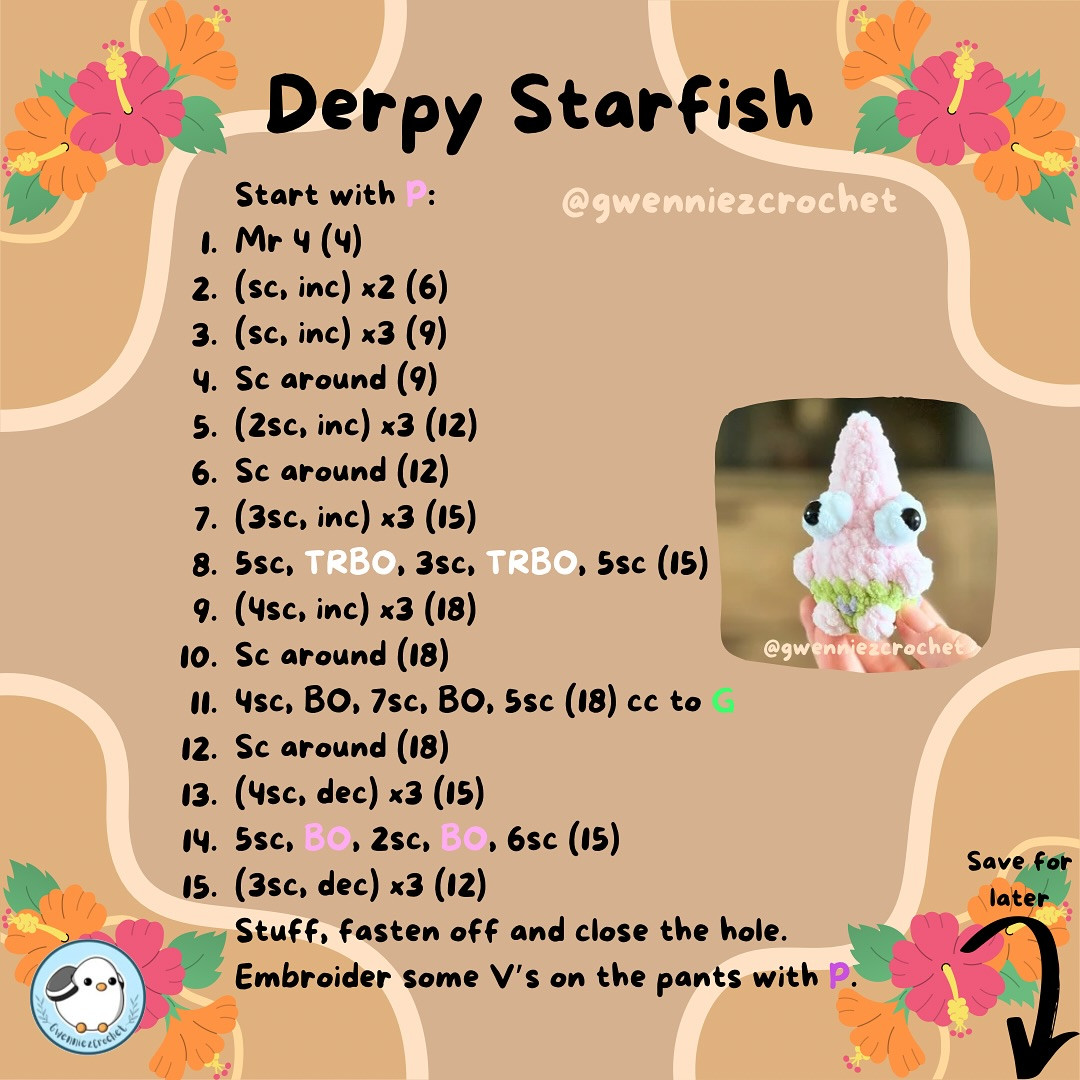 ✨FREE PATTERN Derpy Sea Friends!✨