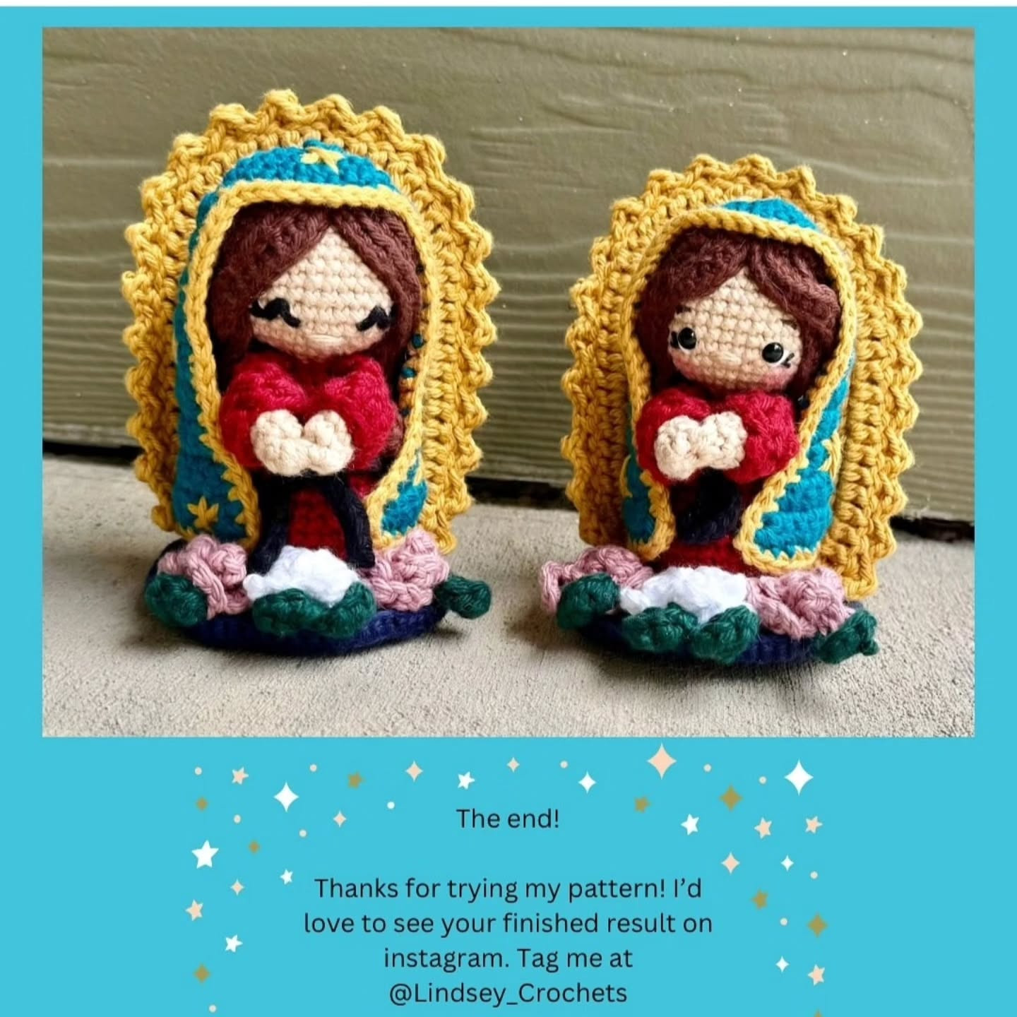 free pattern little our lady of guadalupe