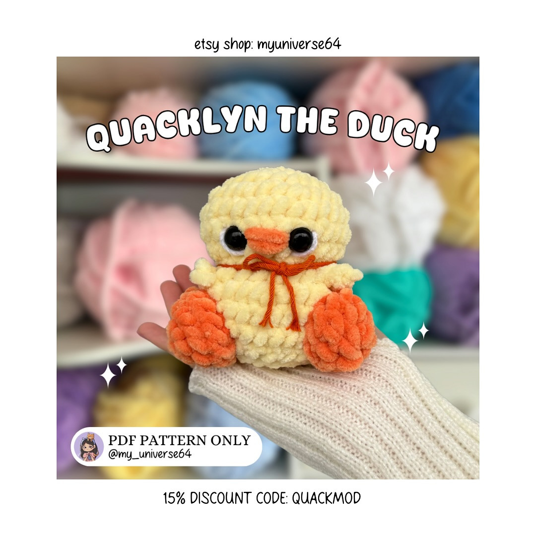 free pattern mod orange quacklyn
