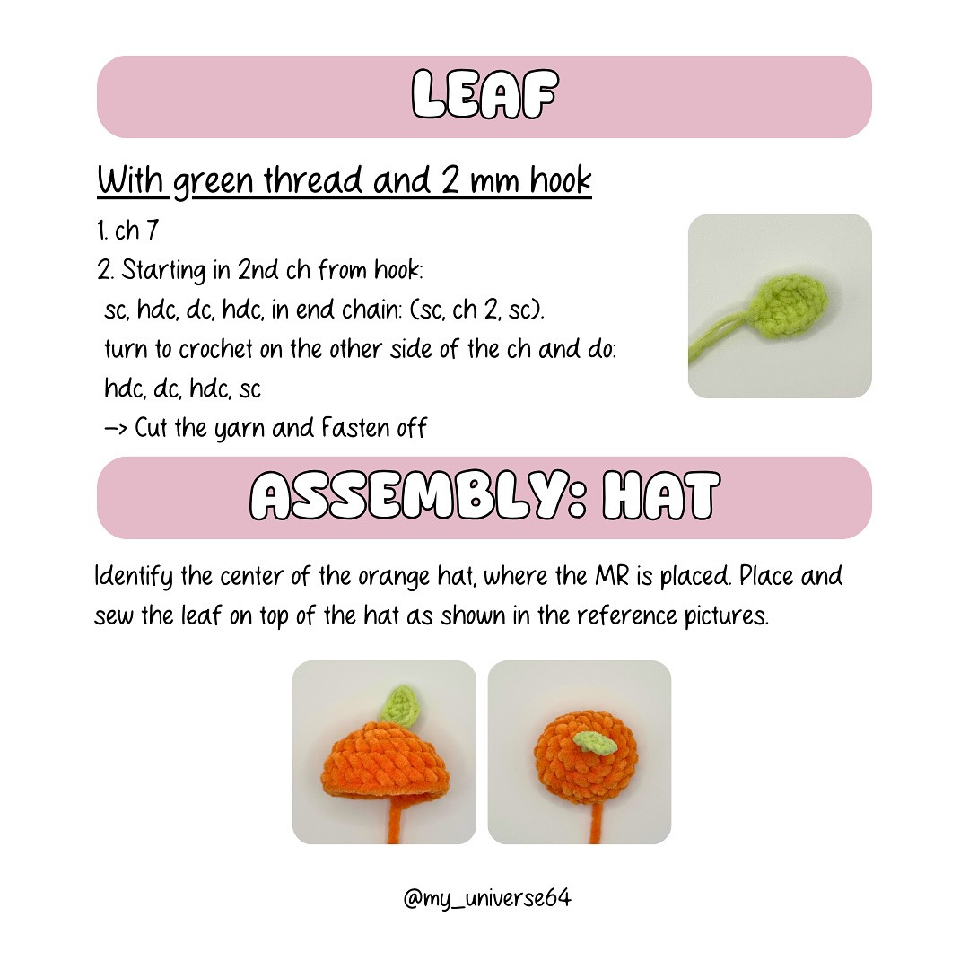 free pattern mod orange quacklyn