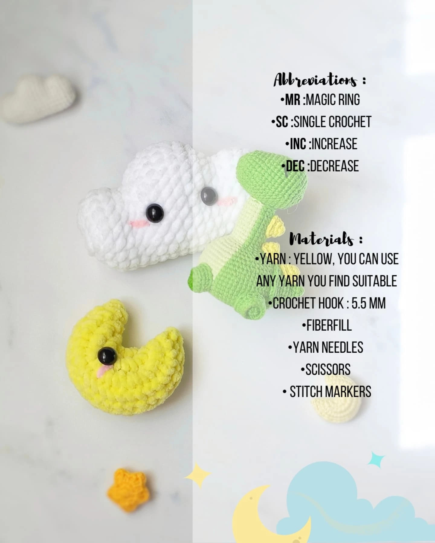 free pattern moon