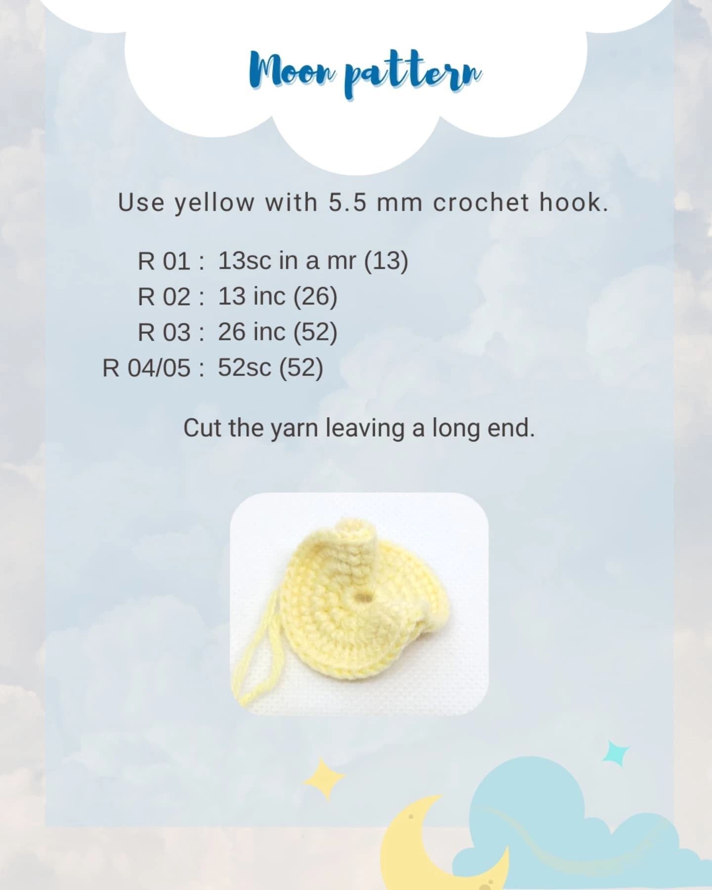 free pattern moon