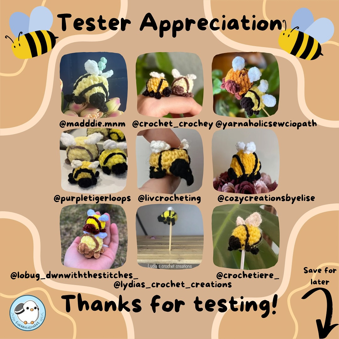 free pattern no sew bumble bee