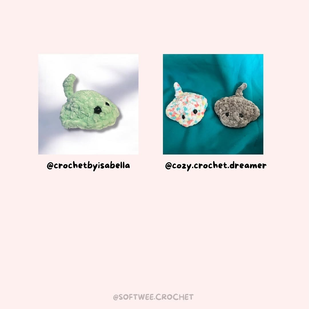 free pattern no sew mini stingray