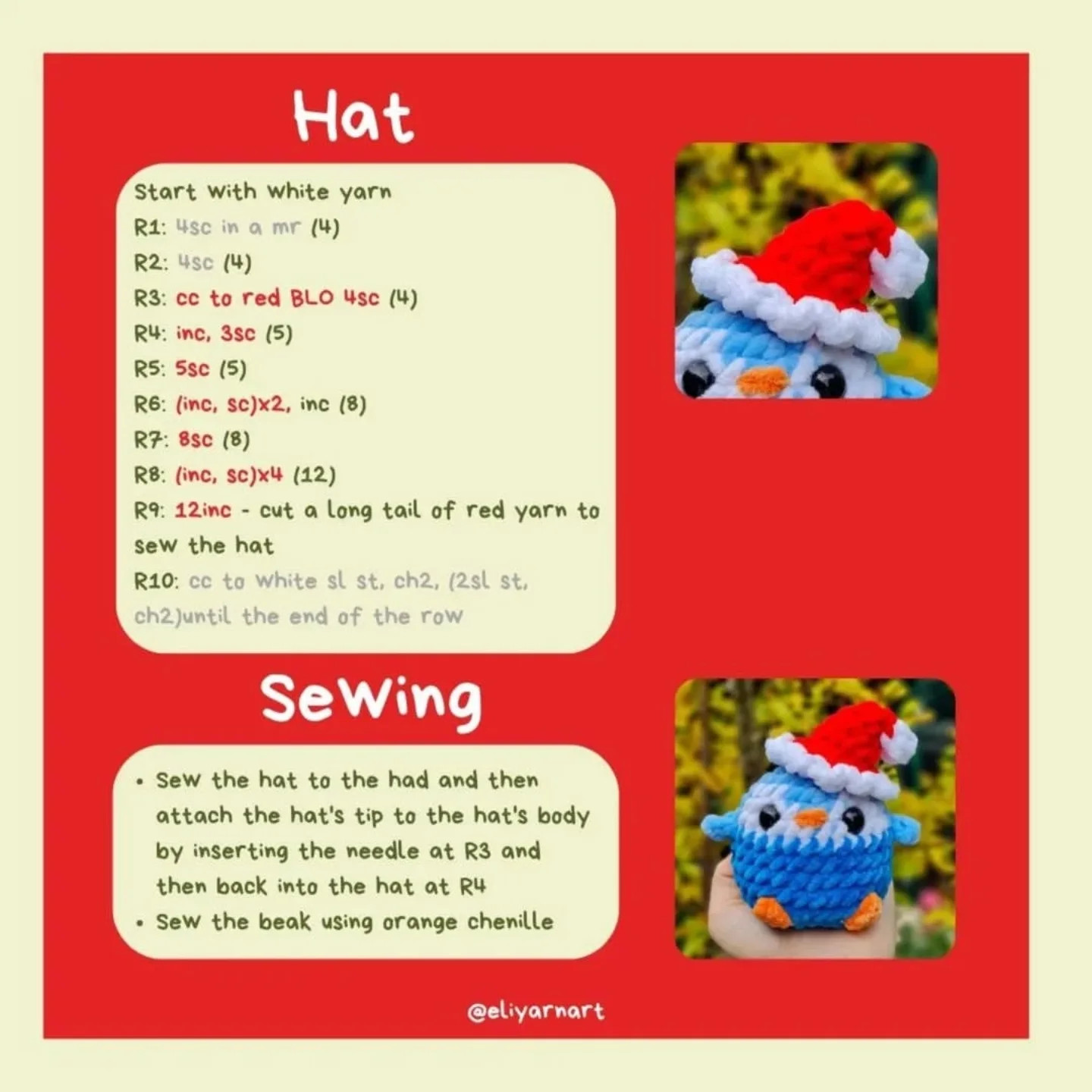 free pattern orion the reindeer
