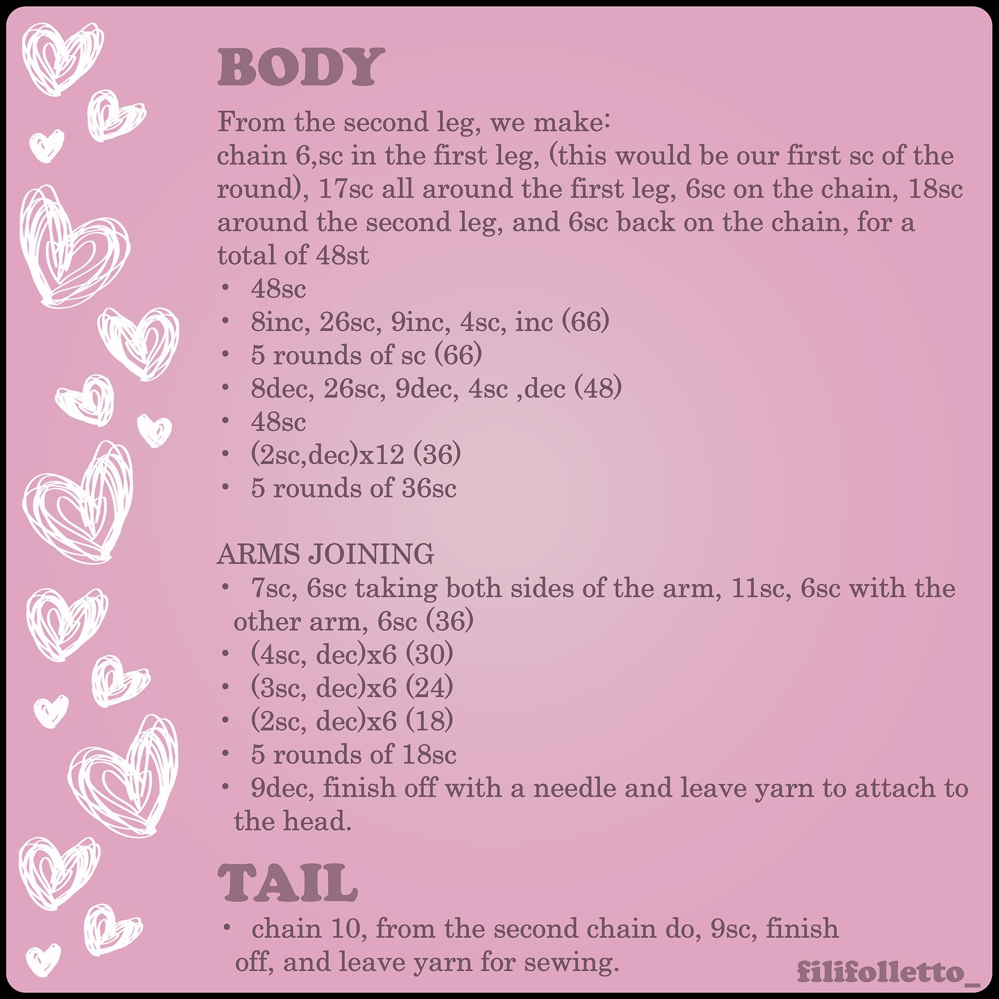 ✨ Free Pattern Release: Valenpig! 🐷💖✨