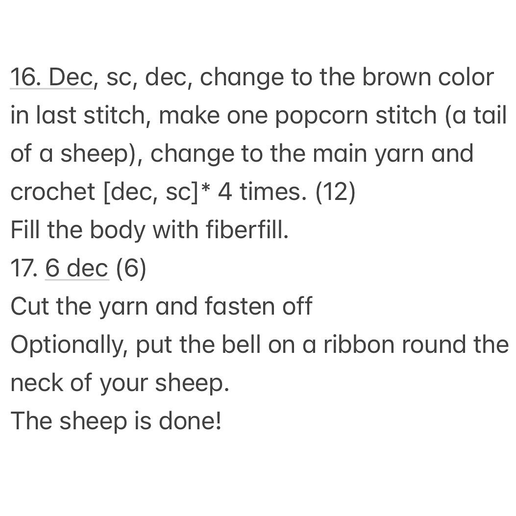free pattern sheep