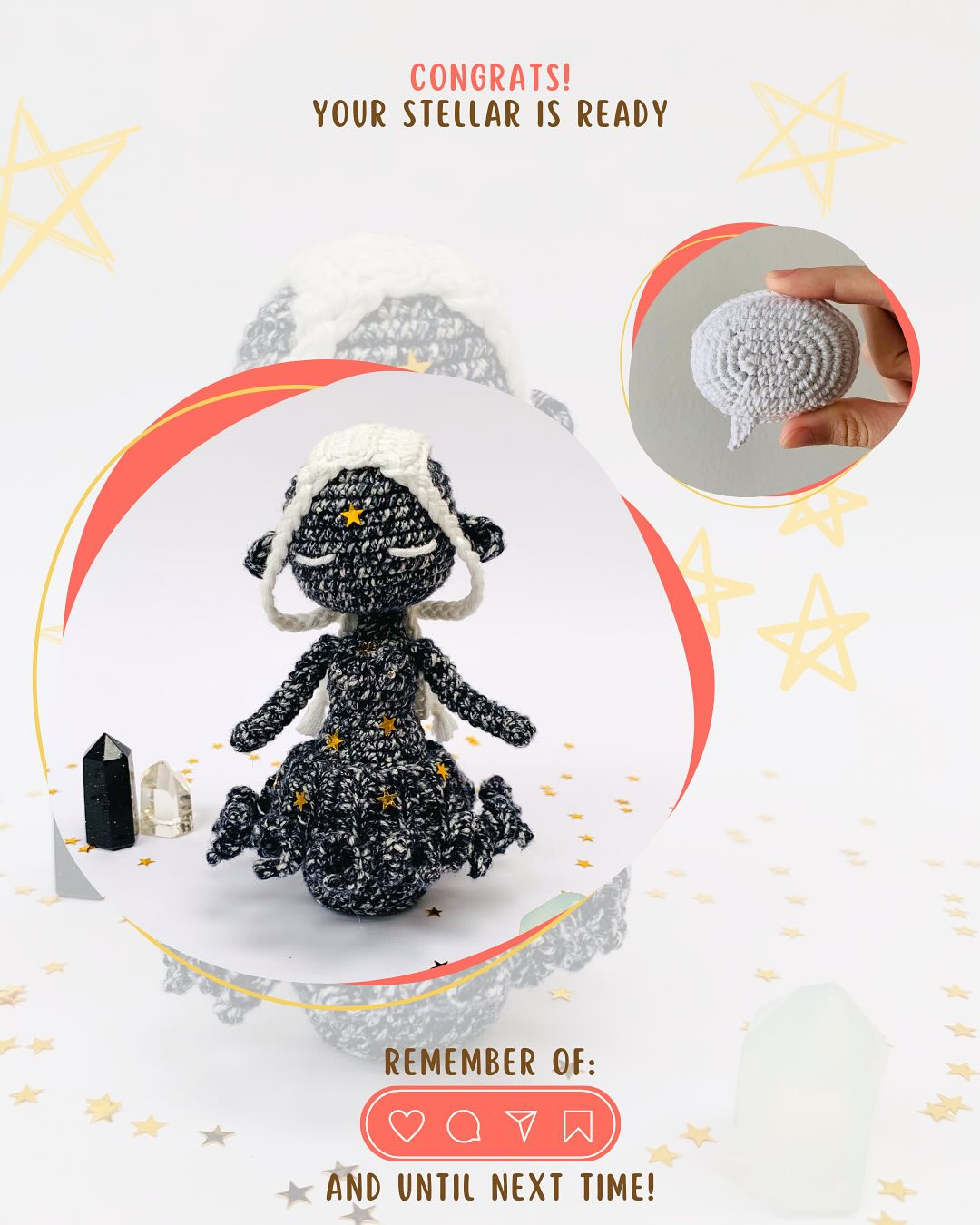 free pattern stellar doll