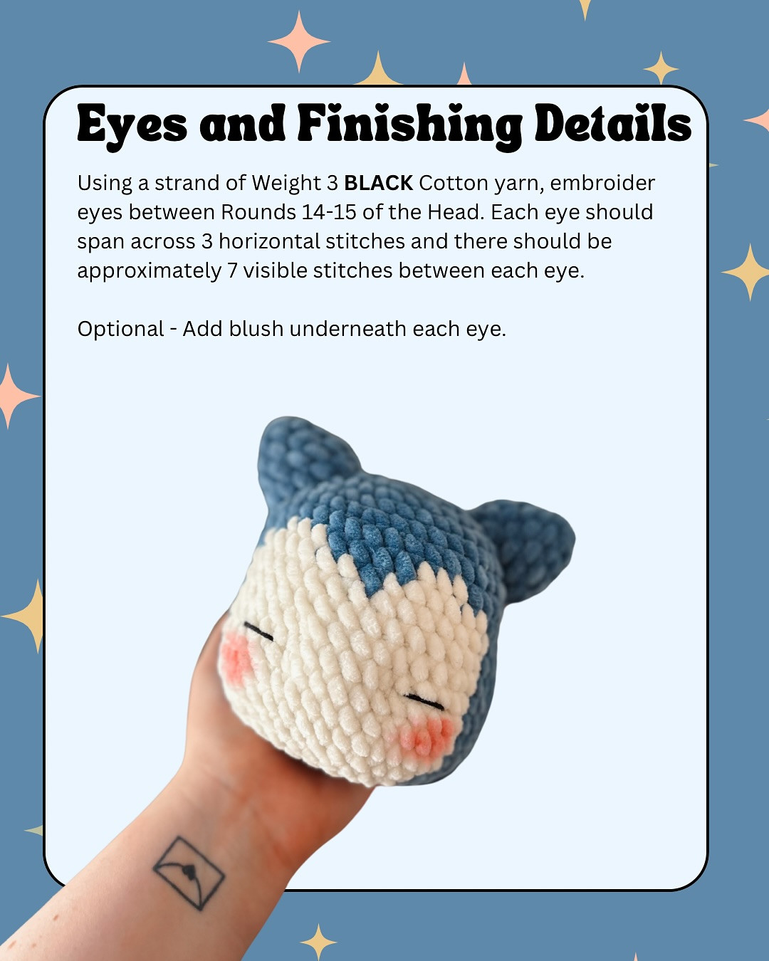 FREE SLEEPY PUFFBALL PATTERN 💤🤍