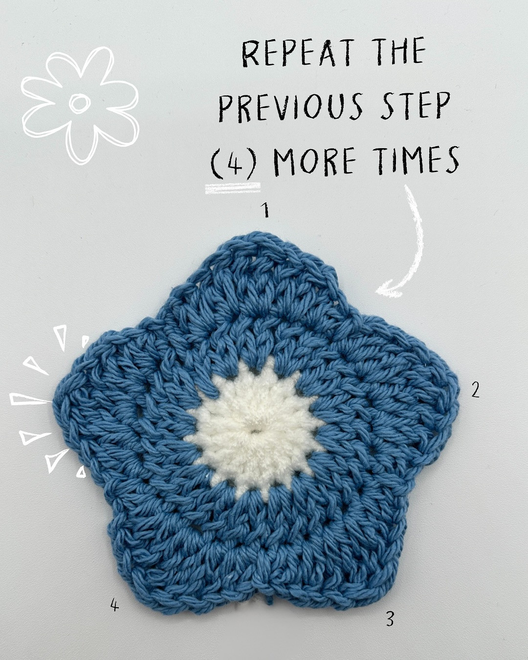 How to crochet flower bag🌸