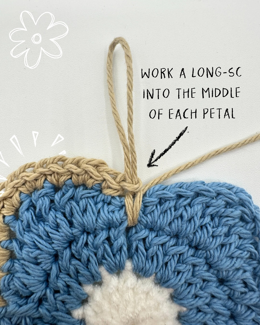 How to crochet flower bag🌸