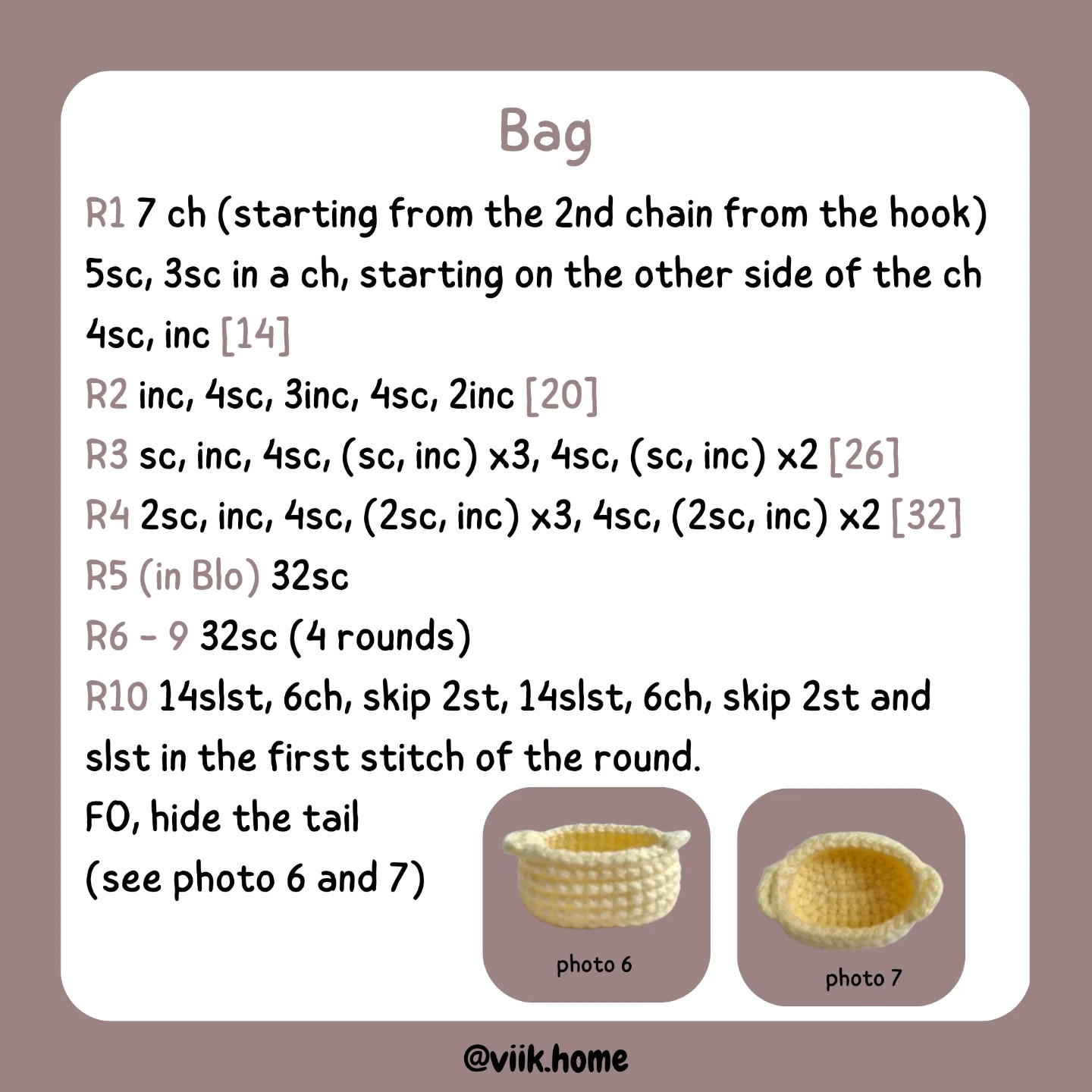 Kitty Bag free pattern (⁠≧⁠▽⁠≦⁠)