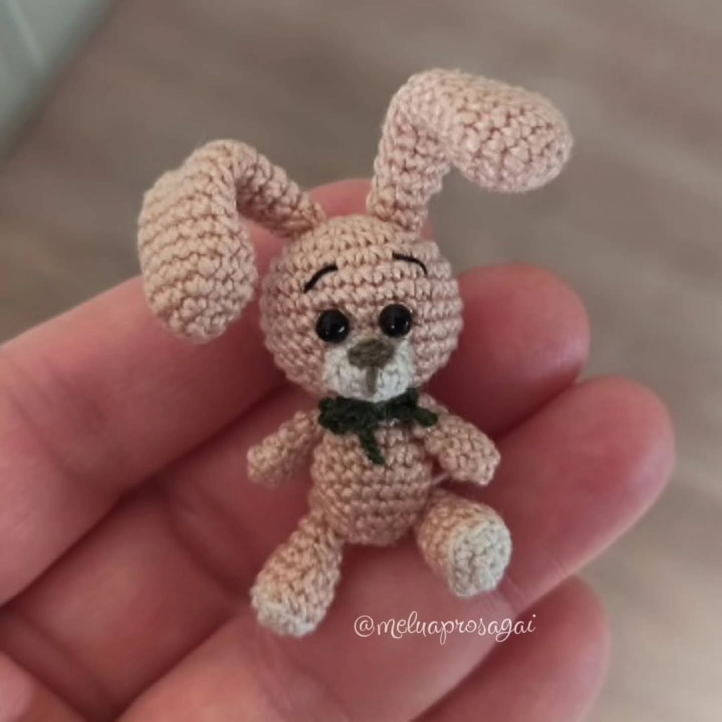 little bunny funny amigurumi crochet pattern