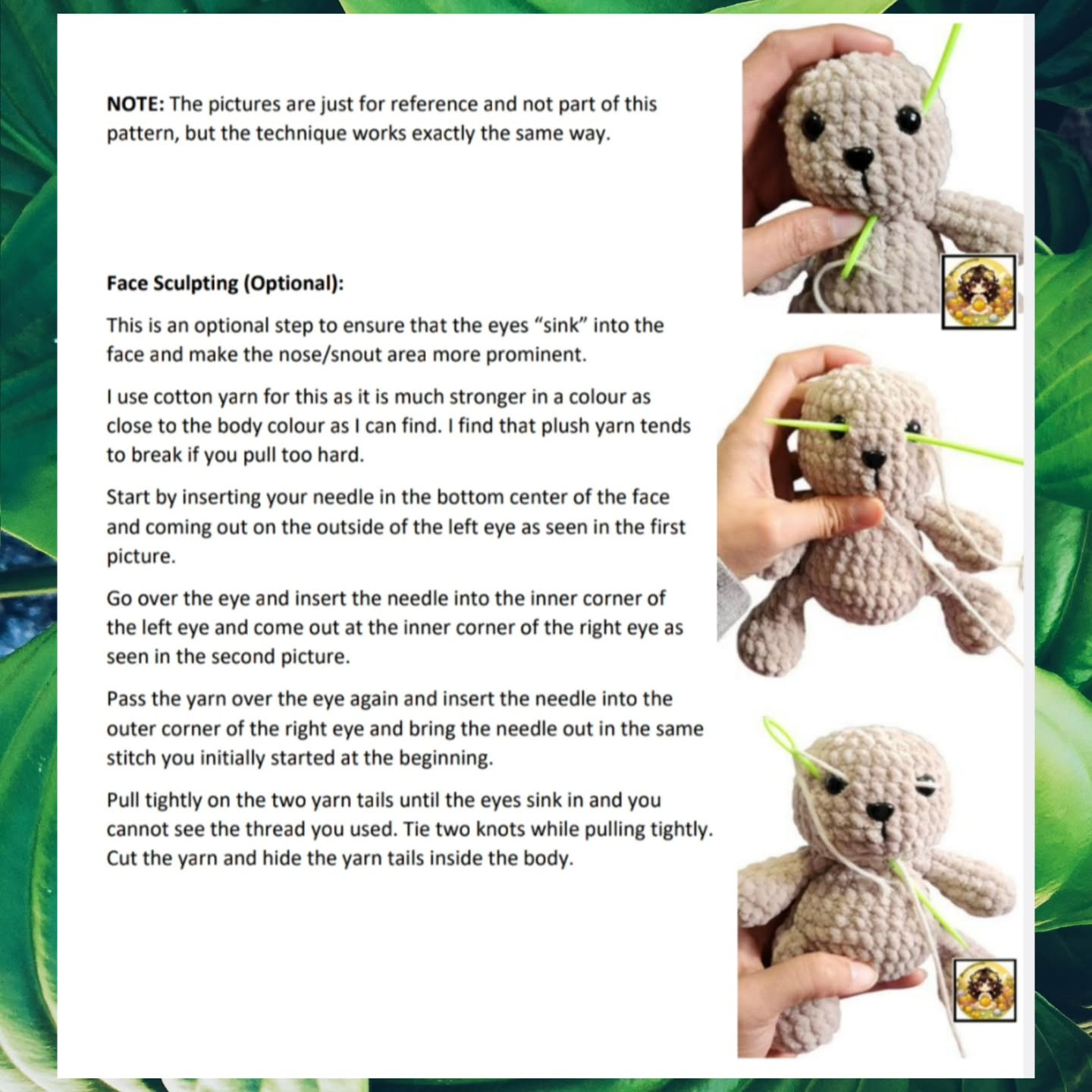 no sew pauline the purrito crochet pattern