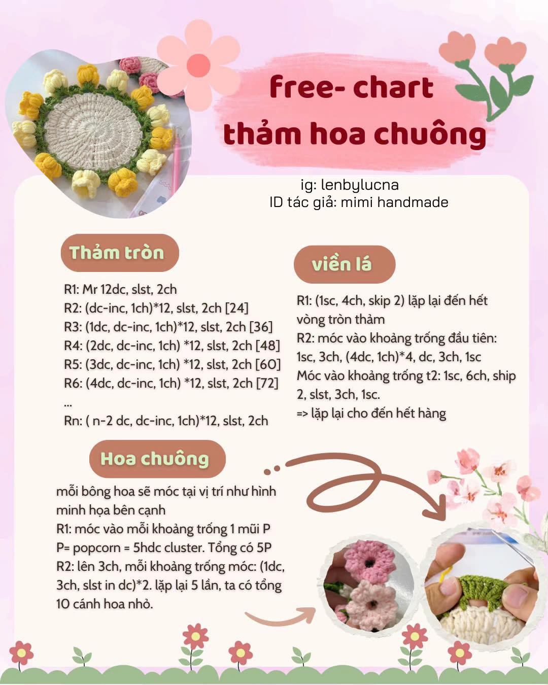 thảm hoa, thảm hoa chuông