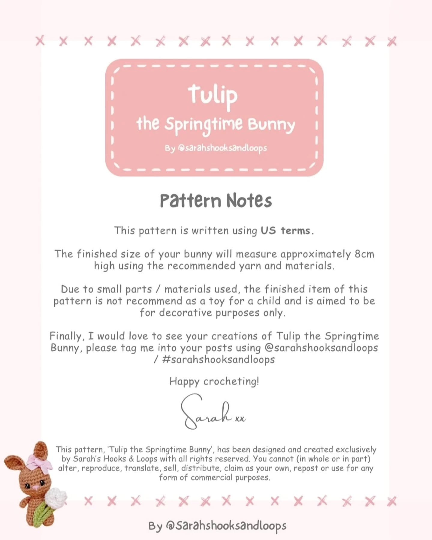 tulip the springtime bunny