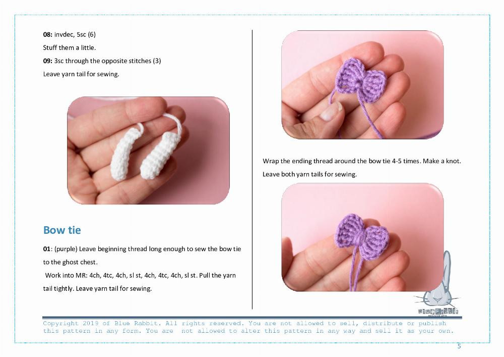 Witchy Ghost
crochet pattern