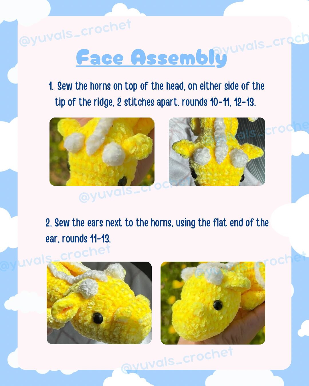 yellow dragon free pattern