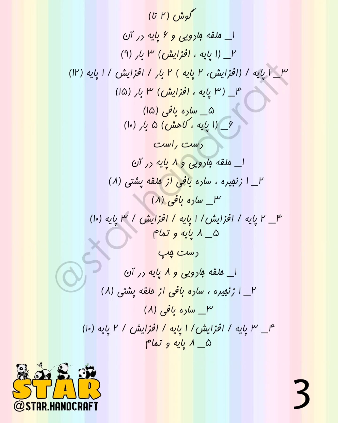 آموزش بافت خوک کوچولو