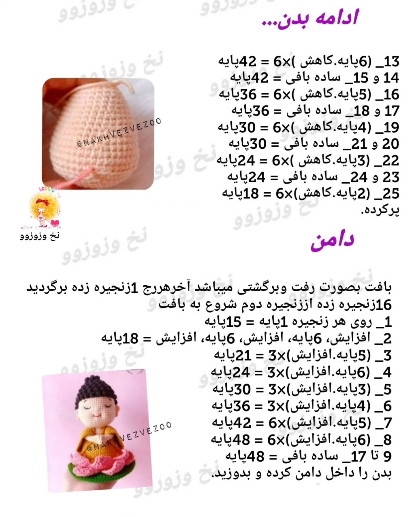 آویز بودا روی گل نیلوفر آبی