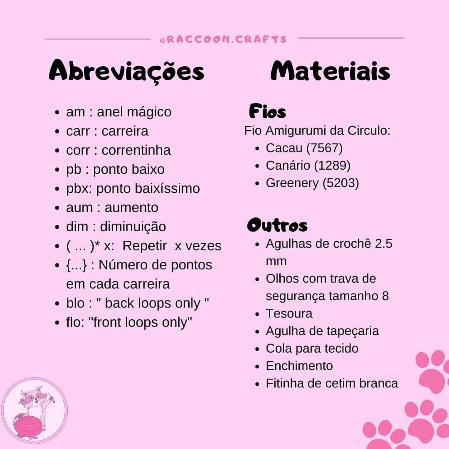 Abacaxi, o Kiwi: Gráfico de crochê grátis para amigurumis