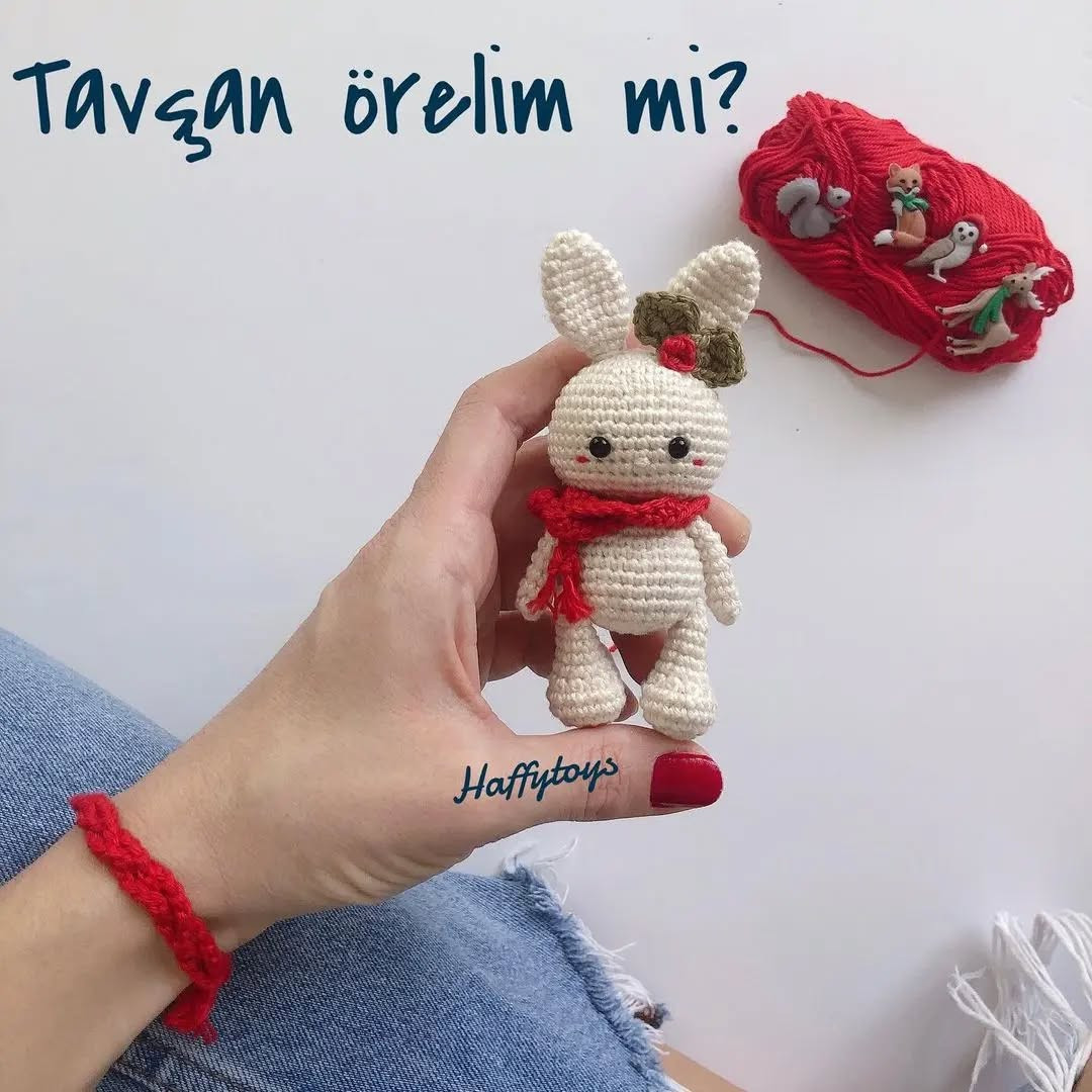 Adorable Crochet Bunny Amigurumi Pattern Bunny 🐰🐰 Free crochet pattern